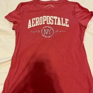 Aeropostale Women's Classic Red Tee